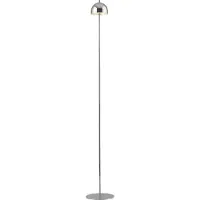 Schöner Wohnen LED-Akku-Stehlampe Bellis chrom, IP54 3.000K