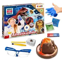 Craze WAS IST WAS Adventskalender 2026 Kinder – 24 Experimente, Wissenschaftsspielzeug
