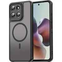 Techsuit – HaloFrost II MagSafe-Hülle für Motorola Moto G86 – schwarz