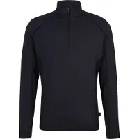 Ziener Sweatshirt "JELANO-Z midlayer man", Herren, Gr. 54, schwarz, Obermaterial: 88% Polyester, 12% Elasthan, Sweatshirts Sweatshirt