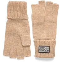 Hestra - Raggwool Half Finger - Handschuhe Gr 8 beige