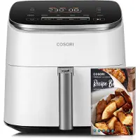 Cosori Turboblaze Heißluftfritteuse Airfryer, 9-in-1 Air Fryer XXL 6L, leiser DC