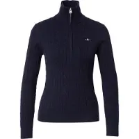 Gant Sweater "Strickpullover STRETCH COTTON CABLE HALF-ZIP 1er Pack", 1 tlg.