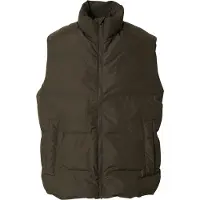 Jack & Jones Steppweste "JJESOHO BODYWARMER COLLAR SN", Herren, Gr. XS, grün (rosin), Web, Obermaterial: 100% Polyester, unifarben, regular fit hüftlang, Westen Steppweste