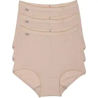 Sloggi Maxislip "Basic+" perfekter Sitz, Baumwollmischung, weich, elastisch