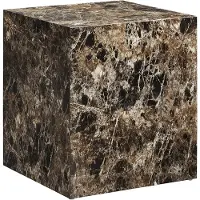 SalesFever Beistelltisch Braun 45x45 cm