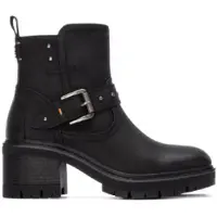 Refresh für Damen. 17291003-NEGRO Stiefelette 172910 schwarz (36), 5 bis 8 cm, Schnürsenkel, Lässig
