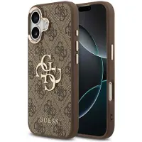 GUESS Apple iPhone 17 Hülle - Kunststoff - - Backcover/Hard Case - Braun