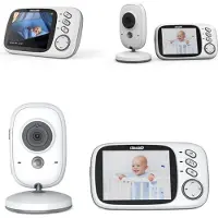 Chipolino Babyphone Polaris+ Kamera 3,2" IPS LCD Display Temperatursensor Alarm