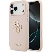 GUESS Apple iPhone 17 Pro Hülle - Kunststoff - - Backcover/Hard Case - Rosa
