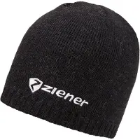 Ziener Strickmütze "IRUNO-Z UNISEX", schwarz, Materialmix, Mützen Strickmütze, Futter aus Schoeller Polycolon für Feuchtigkeitstransport und Wärme