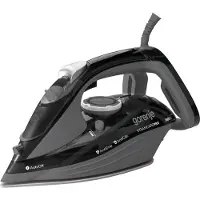 Gorenje SIH2600BKG, Dampfbügeleisen, Keramik-Bügelsohle, 2,5 m, 95 g/min, Schwarz, 30 g/min