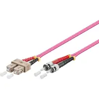 Good Technology Good Connections Alcasa GOOD CONNECTIONS - Patchkabel - SC Multi-Mode (M) - ST Multi-Mode (M) - 3 m - Glasfaser - 50/1