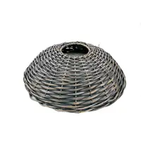 Westmann Rattan Weihnachtsbaum Rock Santa-3 Grau Ø 87 cm
