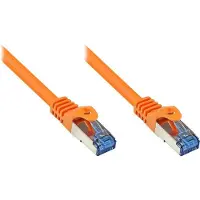 Alcasa Good Connections RNS - Patch-Kabel - RJ-45 (S) bis RJ-45 (S) - 40 m - SFTP, PiMF - CAT 6a - halogenfrei, ohne Haken - o
