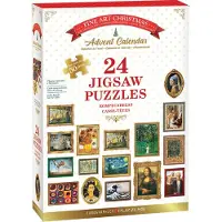 Eurographics Puzzle-Adventskalender: Fine Art Night 24x50 dlks