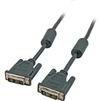 PROCABLE K5433.5V2 DVI-D Single Link Kabel, 2x DVI-D 18+1, St.-St., AWG 28, 5,0m, schwarz K54335V2