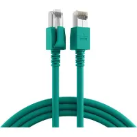 EFB Elektronik DCK1001GN.3 RJ45 Patchkabel Cat.6A S/FTP FRNC VC LED grün 3m DCK1001GN3
