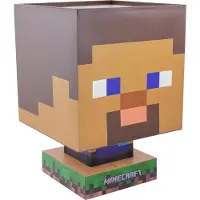 PADU Minecraft Steve Charakter-Icon Lampe, Offizielles Gaming-Zubehör, ca. 26 cm hoch
