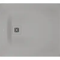 Duravit Sustano Duschwanne 900x800mm, 720270630000000, Farbe: Hellgrau matt