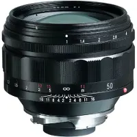 Voigtländer Nokton 1.0/50 mm asphärisches VM-Objektiv Schwarz
