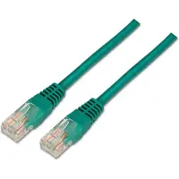 Aisens A133-0195, 2 m, Cat5e, U/UTP (UTP), RJ-45, RJ-45, Grün