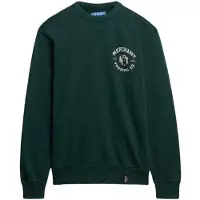 Superdry für Herren. M2014305A Merchant Graphic Sweatshirt grün (XL), Lässig, Baumwolle