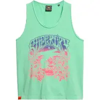 Superdry Psych Surf Graphic Racer ärmelloses T-shirt