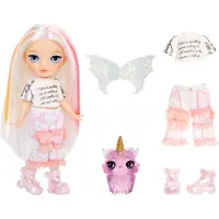 Mga Rainbow High Littles Rainbow Fantasy Fairies Doll- Opal (Rainbow), Modepuppe, Weiblich, 4 Jahr(e), Junge/Mädchen, 140 mm, Mehrfarbig