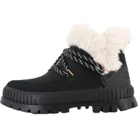 Palladium Damen Sportliche Stiefelette Pallashock Lo Hiver 99516-008-M Schwarz