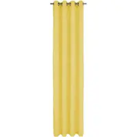 Wirth Vorhang "Holmsund 288g/qm" Gr. 8, gelb, B:172cm H:160cm, Chenille, Polyacryl, Gardinen, Vorhang