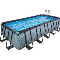 Exit Framepool "inkl. Sicherheitsleiter und Kartuschenfilterpumpe" BxLxH: 250x540x122 cm