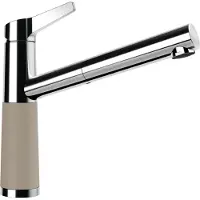 Schock Küchenarmatur "SC510" Niederdruck, ausziehbar, Rückflussverhinderer, Schwenkbereich 120