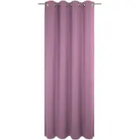 Wirth 1100000002199 "Newbury" Gr. 1, lila (flieder), B:130cm H:145cm, Jacquard, Baumwolle, Polyester, Gardinen, 1100000002199