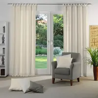 Wirth Vorhang "Dim out", beige, B:142cm H:145cm, Polyester, Gardinen, Vorhang, nach Maß