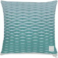 Apelt Dekokissen "3909" Gr. 1, blau (petrol), B:39cm H:5cm L:39cm, Obermaterial: 100% Polyacryl. Füllung: 100% Polyester, Dekokissen_Sitzkissen_Kissenhüllen, Dekokissen