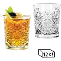Libbey Tumbler-Glas "Trinkglas 12er Set -HOBSTAR-" 355 ml, hochwertig verarbeitet, in eleganter Vintage-Optik