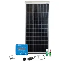 Phaesun Solaranlage "Caravan Kit, Base Camp Aero MPPT SMS15 120 W", silber, Solarmodule, Solaranlage