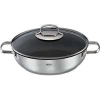Rösle Servierpfanne "ELEGANCE ProCera" Edelstahl 18/10 1 Stk. tlg. natürliche Quarzversiegelung ohne PTFE/PFAS, Induktion