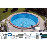 BWT Rundpool "PREMIUM", weiß, H:135cm Ø:450cm, Schwimmbecken, Rundpool, Tiefe 1,35 m, in versch, Größen erhältlich