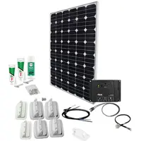 Phaesun Solaranlage "SPR Caravan Kit, Solar Peak SOL101 170 W", silber (silber, weiß), Solarmodule, Solaranlage