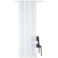 Wirth Vorhang "CHARLOTTE" Ösen 1 Stk. tlg. Store