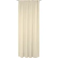 Wirth Vorhang "Newbury", beige, B:130cm H:255cm, Baumwolle, Polyester, Gardinen, Vorhang, nach Maß