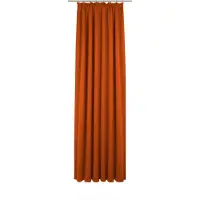 Wirth Vorhang "Newbury", orange (terra), B:130cm H:285cm, Baumwolle, Polyester, Gardinen, Vorhang, nach Maß