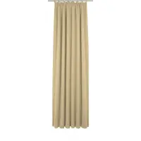 Wirth 1100000002199 "Trondheim B", beige, B:132cm H:245cm, Chenille, Polyacryl, Gardinen, 1100000002199, nach Maß