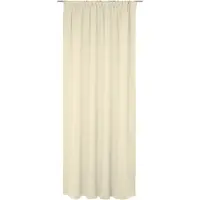 Wirth Vorhang "Umea" Gr. 1, beige (hellbeige), B:132cm H:145cm, Jacquard, Polyester, Gardinen, Vorhang