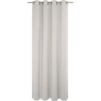 Wirth Vorhang "Berwick" Gr. 1, braun, B:132cm H:145cm, Jacquard, Baumwolle, Polyester, Gardinen, Vorhang