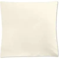 Irisette Kissenbezug "Porto 20", beige (creme), B:40cm L:40cm, Baumwolle, Obermaterial: 95% Baumwolle, 5% Elasthan, Kissenbezüge, Kissenbezug, besonders elastisch, weich, pflegeleicht und bügelfrei