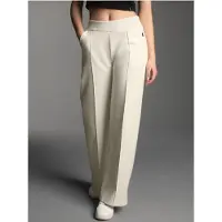 Trigema Jerseyhose "Freizeithose mit weitem Bein und hohem Bund"