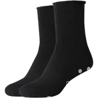 Camano ABS-Socken "warm & cozy" 2 Paar tlg. mit Anti-Rutsch Noppen